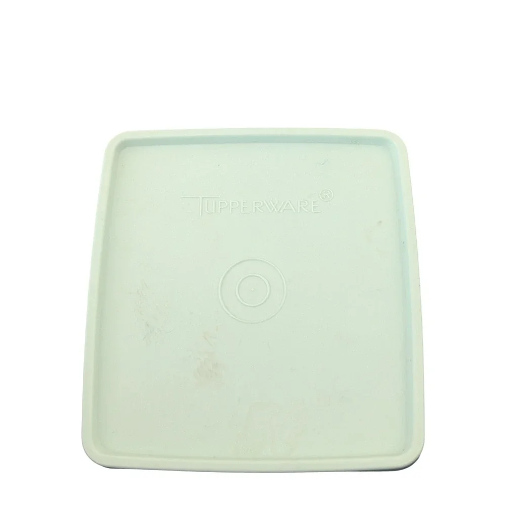 Vintage Tupperware Square Away Sandwich Keeper Container Periwinkle Seal
